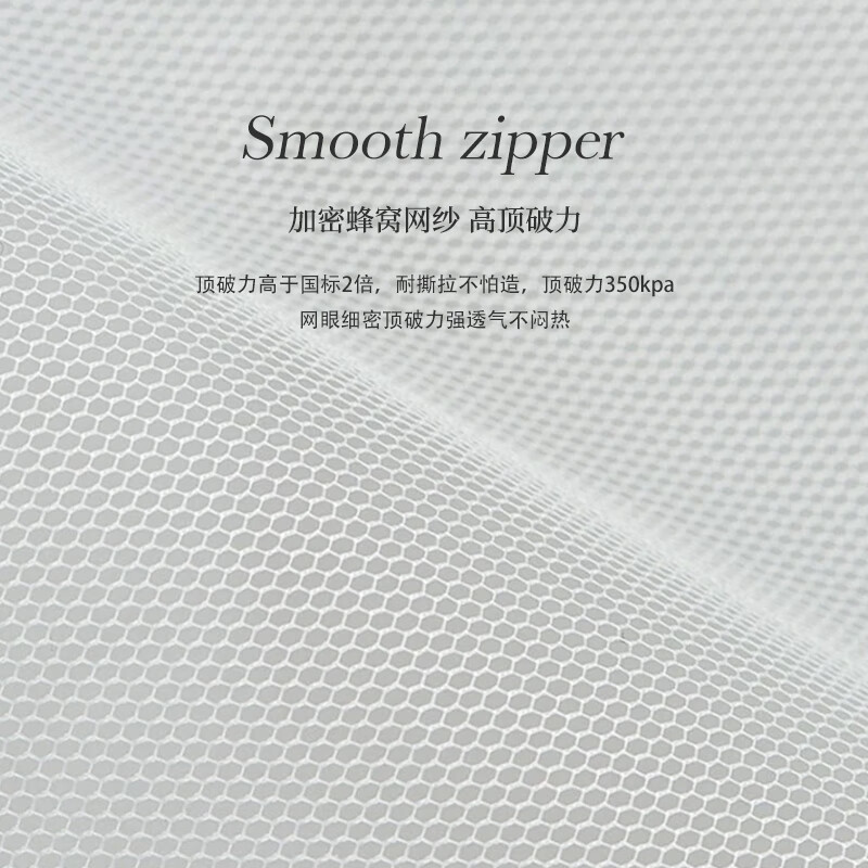 La Torretta双层落地蚊帐家用 A类母婴级宫廷蚊帐架1.8x2米-水墨灰