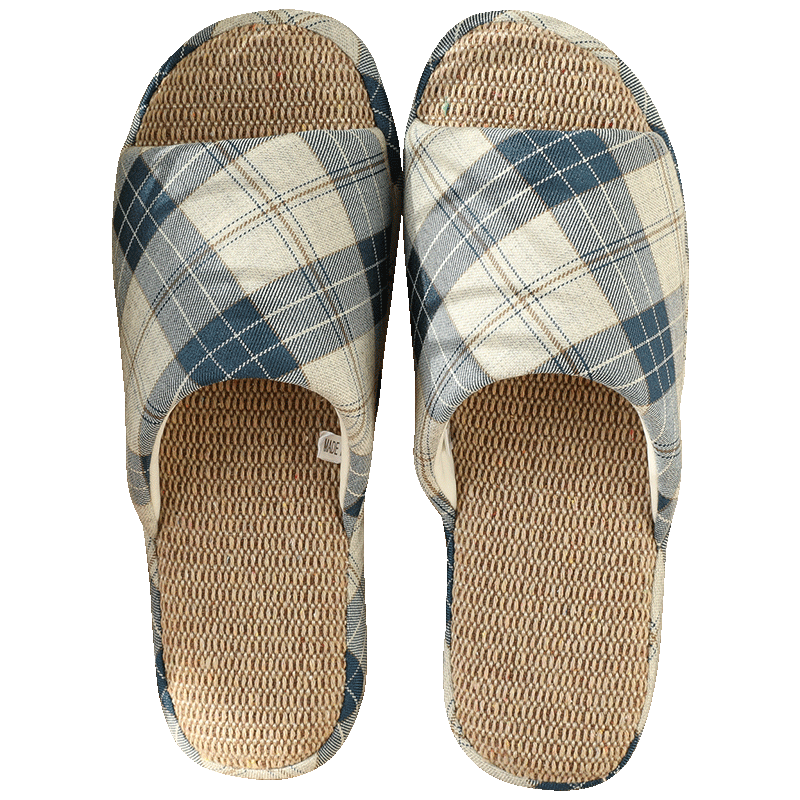 麦乐朵 日式亚麻拖鞋女居家用四季情侣防滑透气棉麻布拖鞋男士夏季