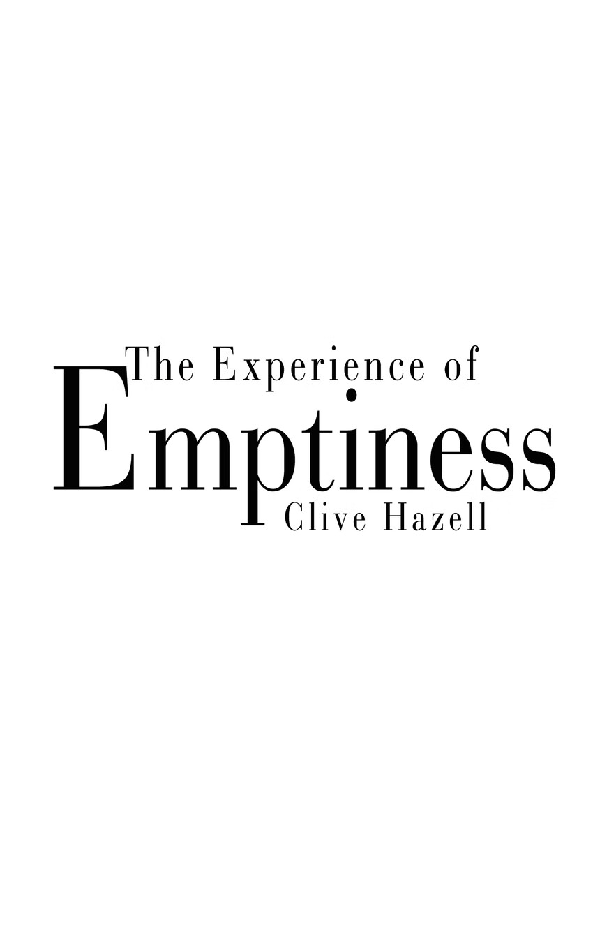 【预售 按需印刷】the experience of emptiness