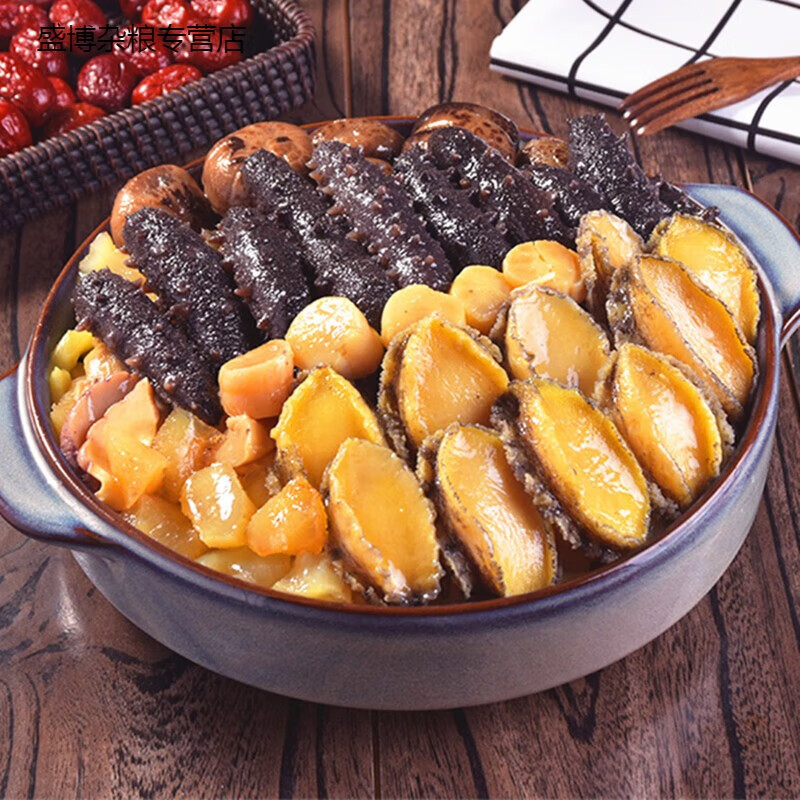 鲜有志十参十鲍大盆菜佛跳墙大盘菜10人份加热即食礼盒半成品预制菜