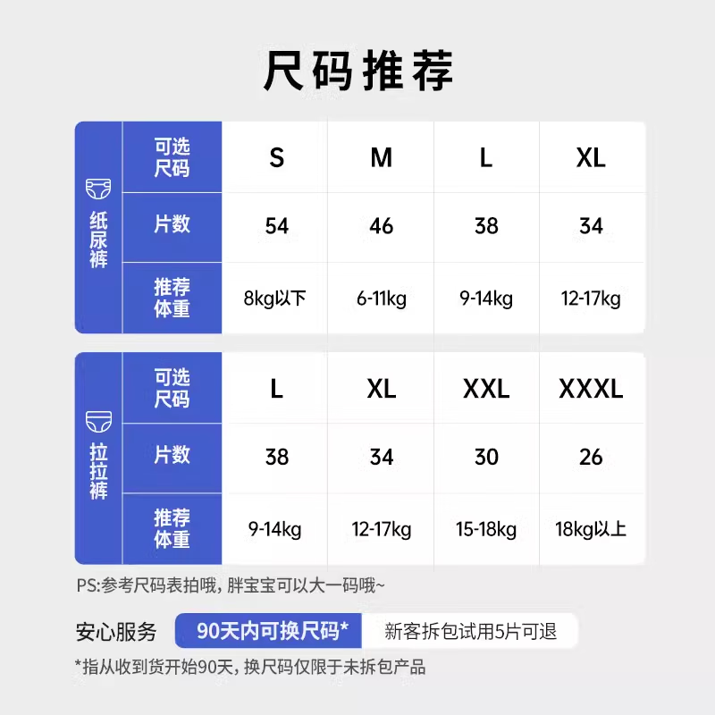 舒氏宝贝(D-SLEEPBABY)弱酸超柔涂鸦拉拉裤XL34片秋冬款加宽防漏日夜用尿不湿