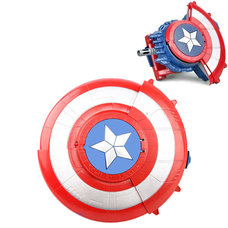 发射儿童玩具男孩可穿戴手臂射击机械臂 【美神盾】眼镜 螺刀 电池 非