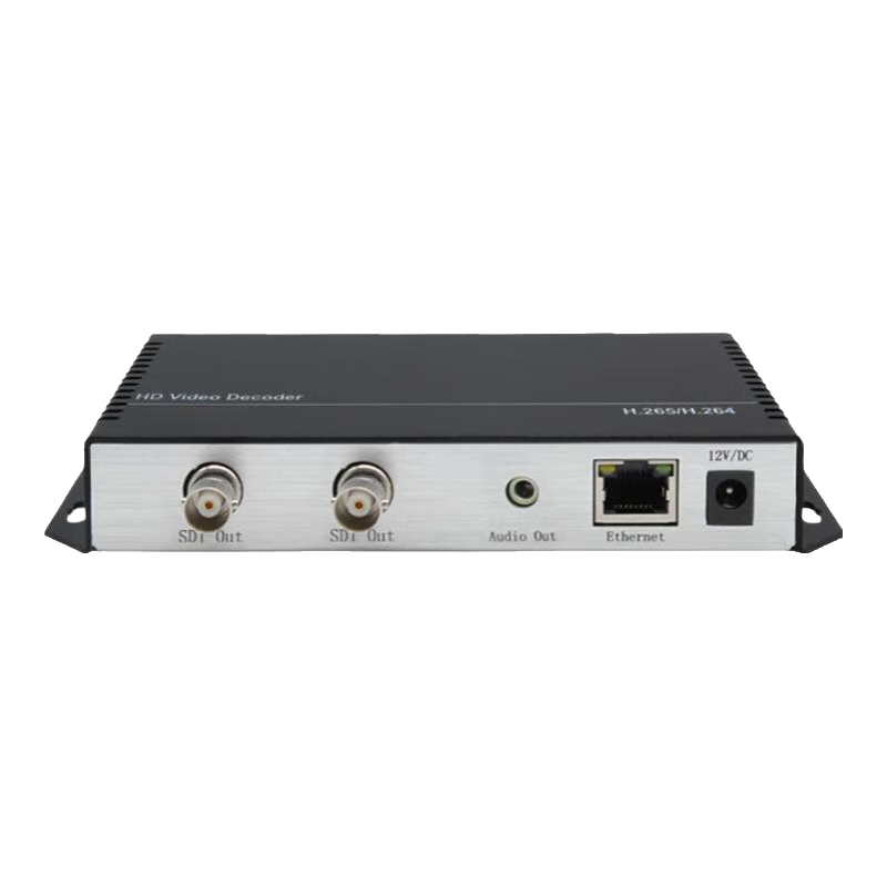 同三維 4K高清網(wǎng)絡(luò)解碼器HDMI/SDI/VGA視頻解碼盒 編碼器/監(jiān)控攝像頭網(wǎng)絡(luò)流IP轉(zhuǎn)HDMI/SDI輸出大屏/顯示器 高清SDI解碼器T80001JES2