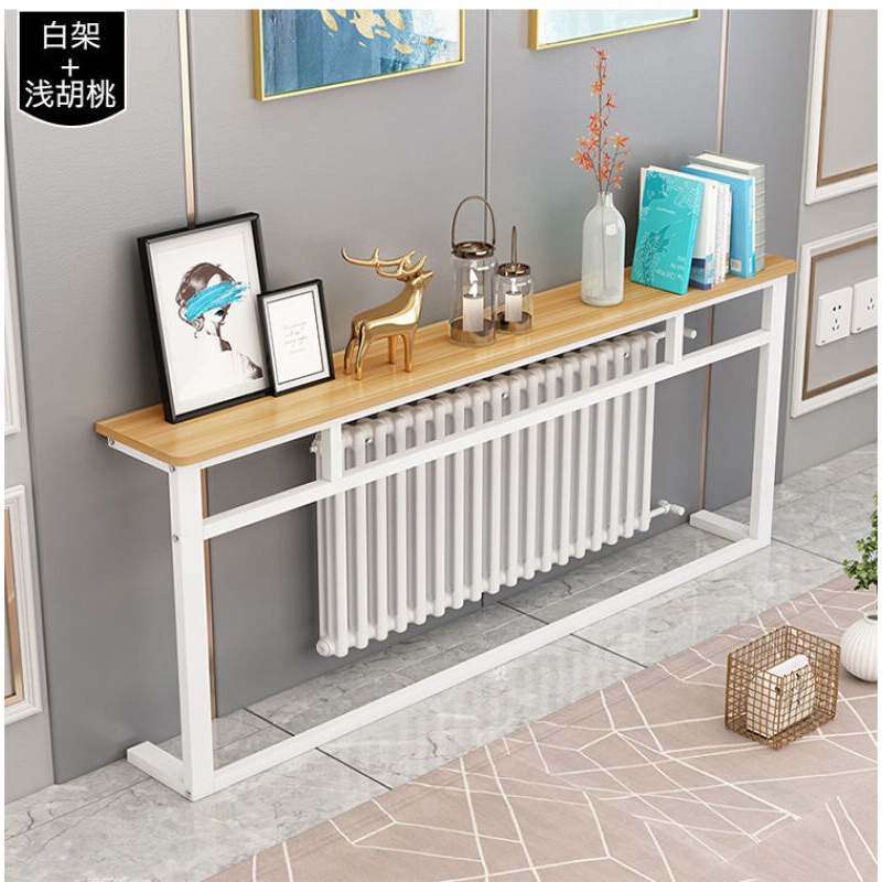 家用沙发后置物架客厅靠墙窄桌子暖气片上置物架桌子玄关台可定制尺寸