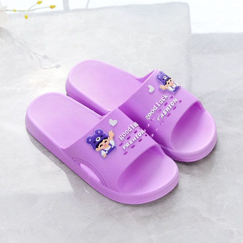 金盈姿喜步佳居家拖鞋男士女士情侣室内地板防滑软底防臭夏季一字拖 桔色 40 适合38码脚