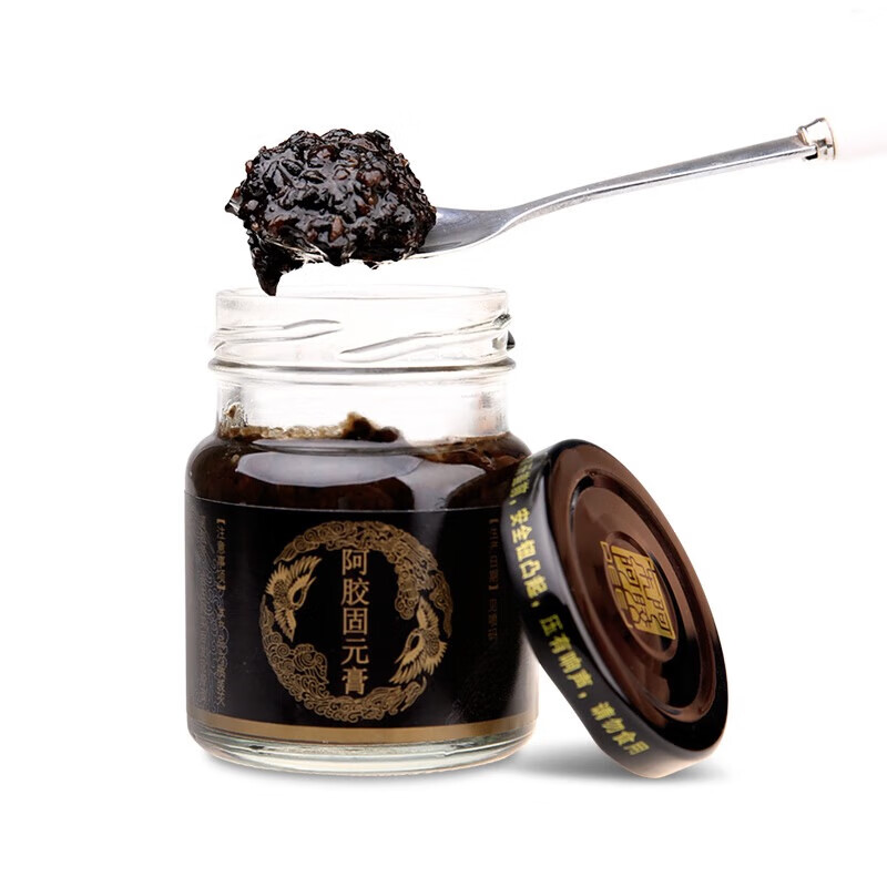 东阿阿胶 阿胶固元膏 营养品 礼盒装  送长辈礼物 年货 【即食营养品】阿胶固元膏70g*8瓶礼盒装