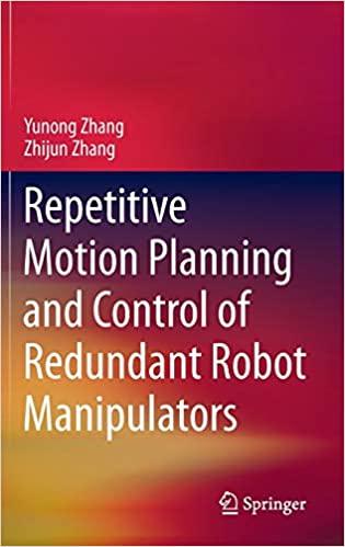 预订 repetitive motion planning and control of redundant robot