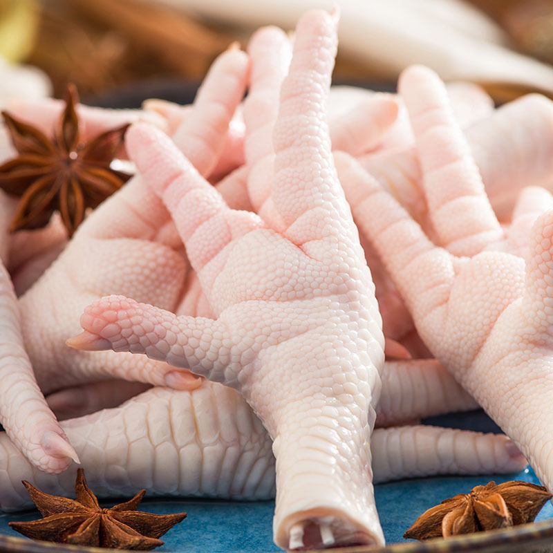 诺斯食美 鲜鸡爪生鲜凤爪冷冻大号短鸡爪批发食材 鸡爪2斤【尝鲜装】