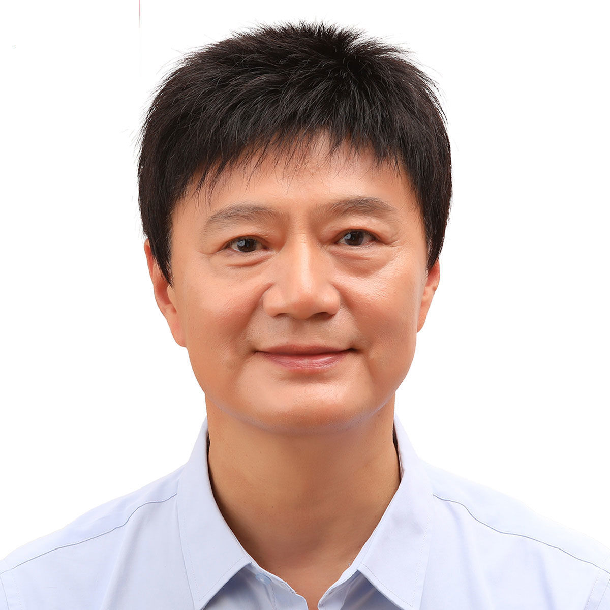 妙黛儿假发男短发韩版帅气中老年头套发丝平头寸头短直发假发套 哑光