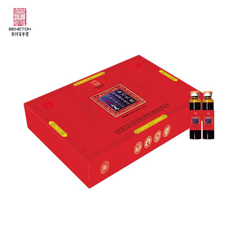 百年堂血珀天胶阿胶草本饮阿胶浆母亲节礼物实用送妈妈240ml(20ml*12