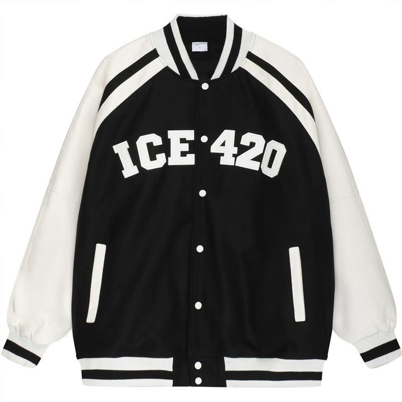 维络斯icereverie 国潮牌春秋情侣嘻哈皮标大logo棒球