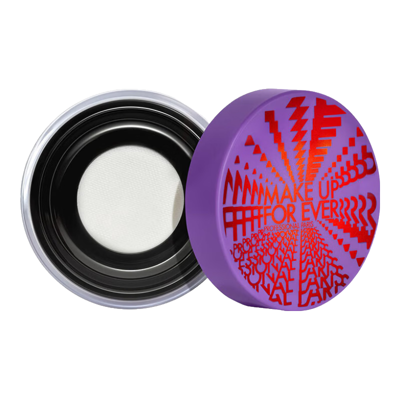 玫珂菲（MAKE UP FOR EVER） 散粉全新清晰無痕蜜粉定妝散粉控油 8.5g，紫色版
