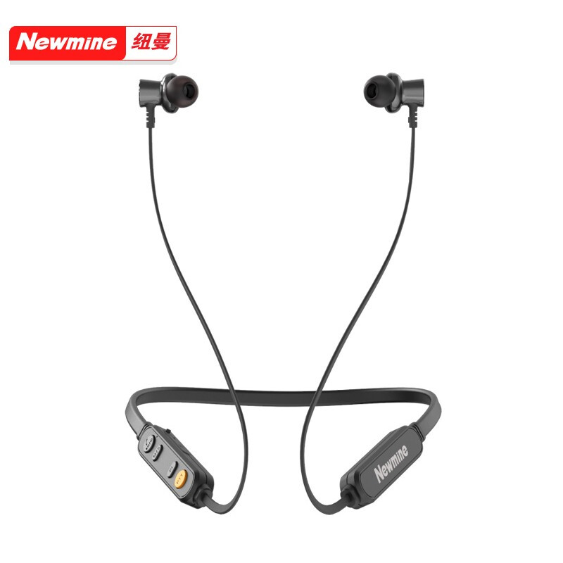 纽曼 Newmine V28 蓝牙耳机 电话录音运动耳挂式微鳯对讲耳机 续航持久