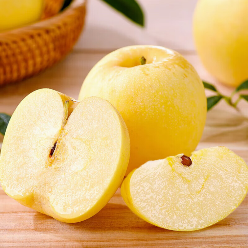 京蚨鲜【顺丰/JD】山东黄金维纳斯苹果团购送礼年货节礼盒 带箱9-10斤大果【80-85mm】净重8.5