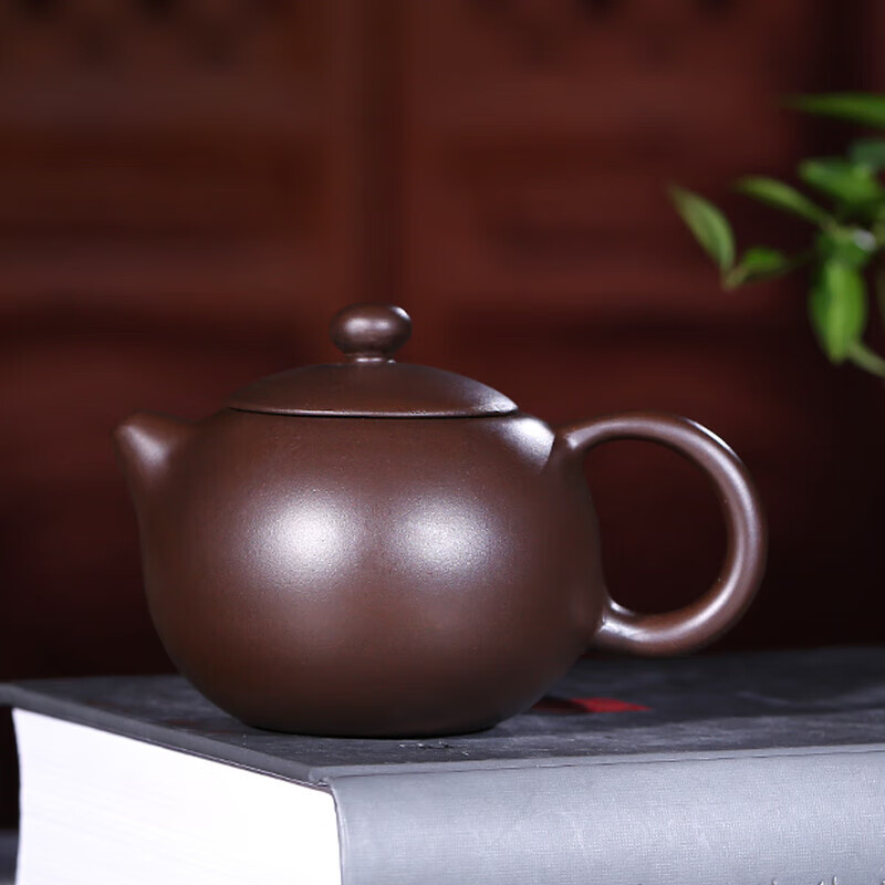 宰搂厂家直供宜兴紫砂壶礼品茶具茶壶手工倒把西施壶紫泥小石 朱泥小西施紫泥小西施共2把