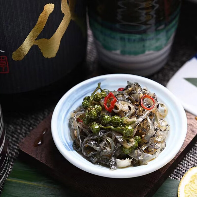 洋琪食品(yangqifoods)即食藤椒鱼皮1kg 香辣鱼皮 海鲜下酒菜 方便菜