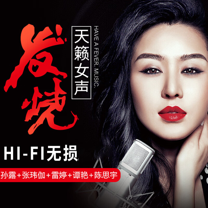 发烧专辑hifi试音人声天籁女声孙露谭艳雷婷张玮伽汽无损音乐u盘高
