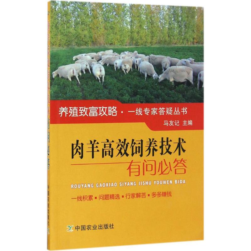 肉羊高效饲养技术有问必答
