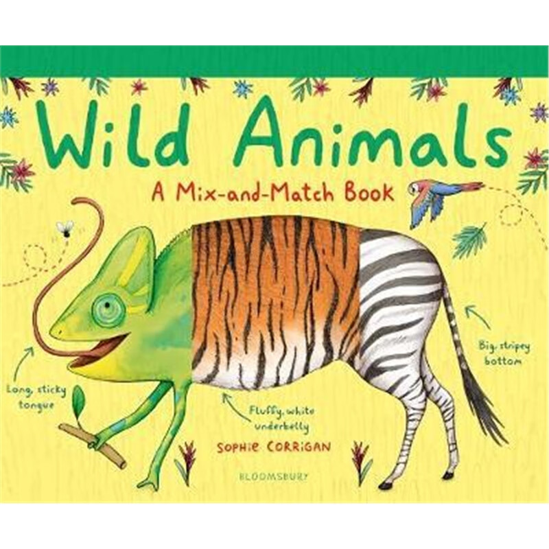 预订Wild Animals:A Mix-and-Match Book