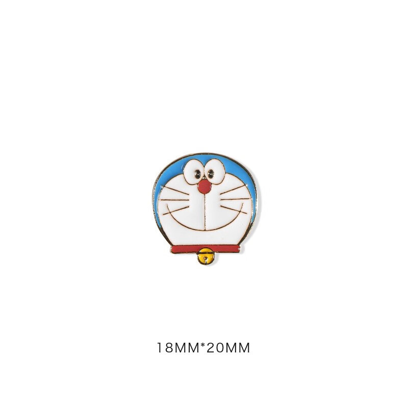 ekustyee哆啦a梦胸针日系动漫铃铛机器猫可爱徽章包包配饰装品饰女送