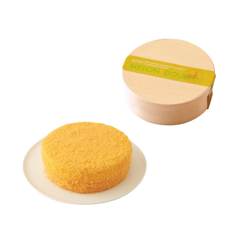 北海道现货日本夏季北海道小樽letao哈密瓜双层乳酪芝士 <-18度
