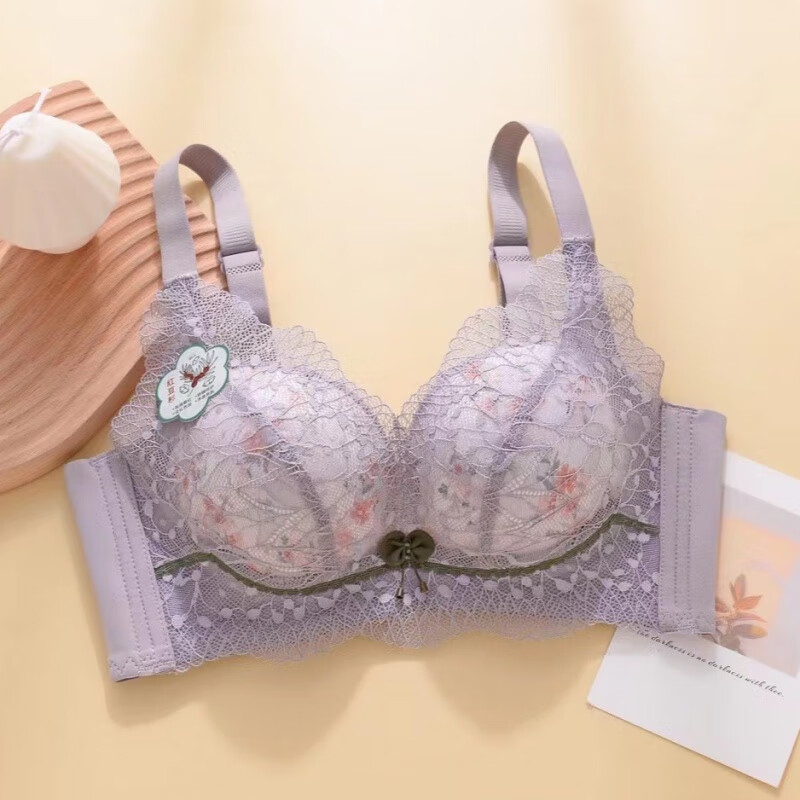 都市丽人2024少女款调整型小胸必备款温感变色中厚无钢圈聚拢内衣上托