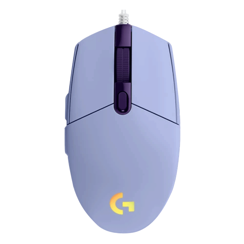 罗技（G）G102二代有线游戏鼠标RGB炫光绝地求生LOL守望先锋编程宏 罗技G102 二代（紫色）