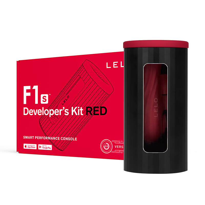 LELO F1s Developer's Kit Red 男用情趣按摩器飛機杯自慰器雙馬達防水 成人