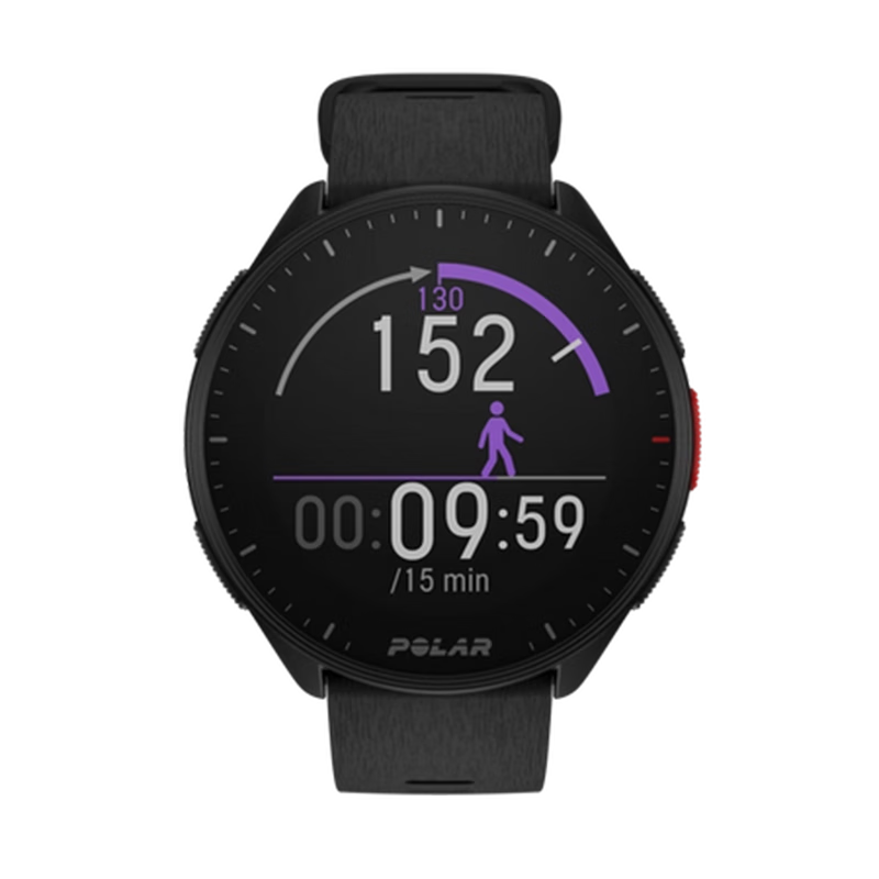 博能(polar) pacer 专业跑步心率手表 户外越野跑运动防水 gps计时