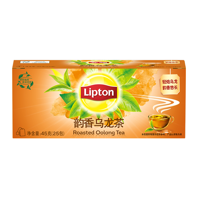 Lipton 立顿 韵香乌龙茶 1.8g*25包