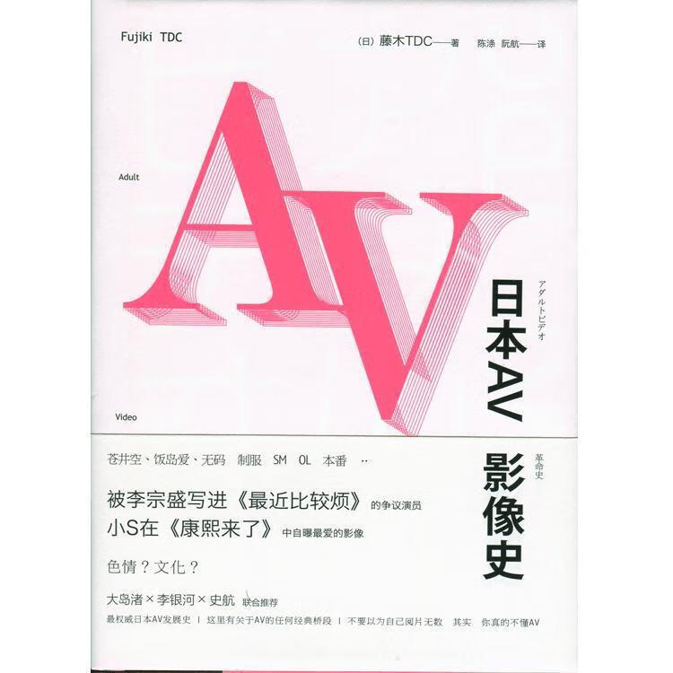日本AV影像史 (日)藤木TDC著【正版】