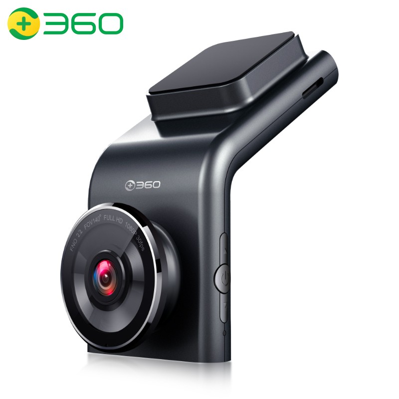 360行车记录仪 G300 迷你隐藏 高清夜视 无线测速 黑灰色