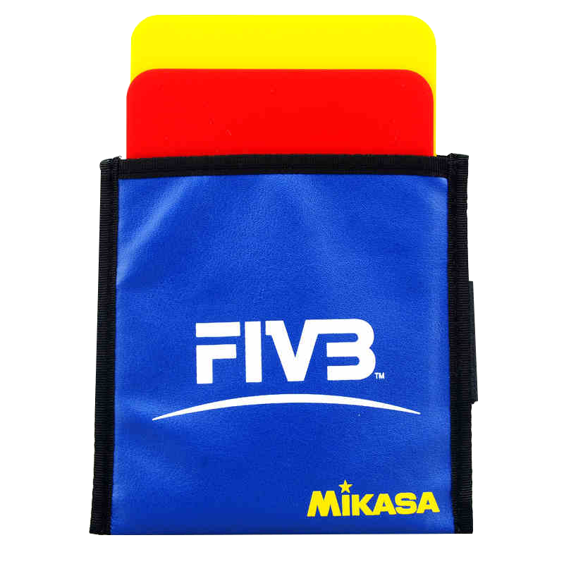 mikasa米卡萨排球红黄牌裁判红黄牌比赛红黄牌正品 红黄牌