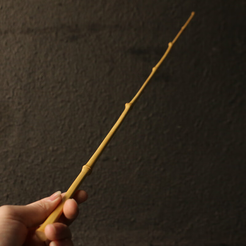 美芙仁纯手工制作老楠竹枝教鞭竹条子鞭子家用戒尺教棍软竹鞭竹节枝