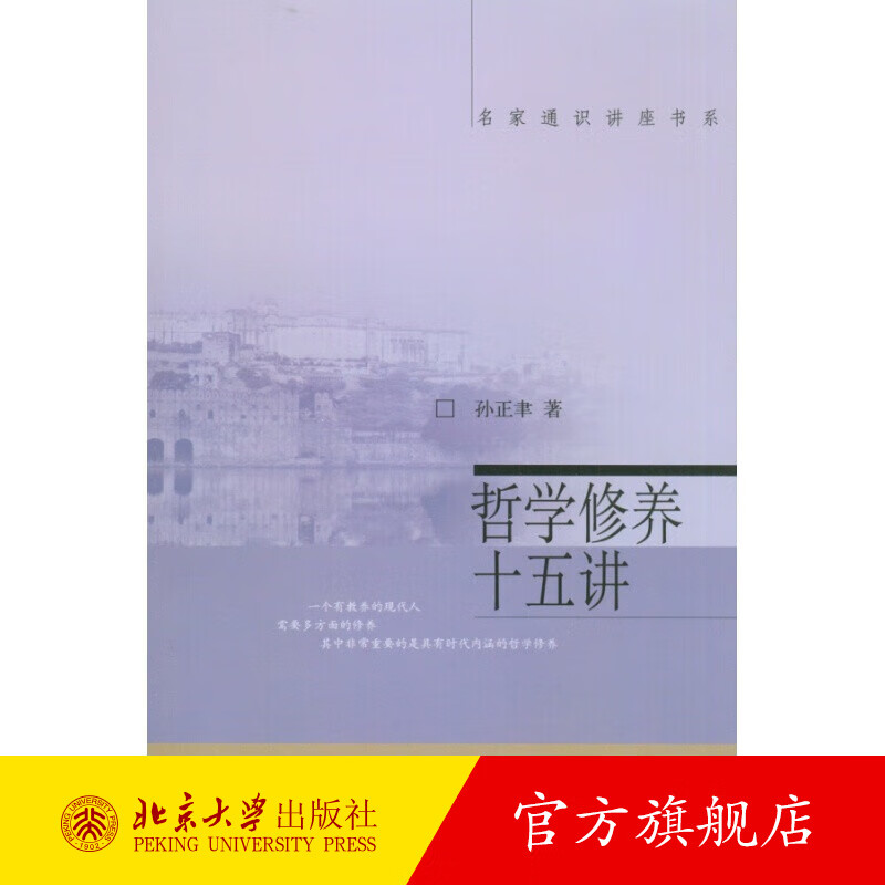 哲学修养十五讲 北京大学旗舰店正版