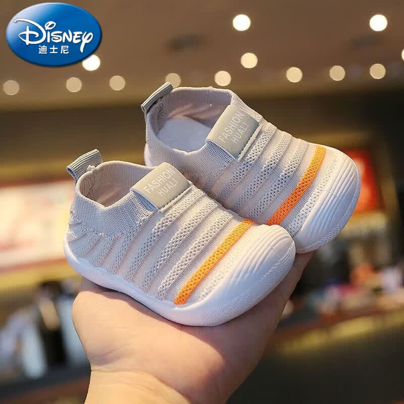 迪士尼（Disney）宝宝学步鞋春秋季婴儿软底防滑小童0-1岁2透气网鞋软底单鞋袜子鞋 灰色 内长11.5cm 16码数怎么样,好用不?