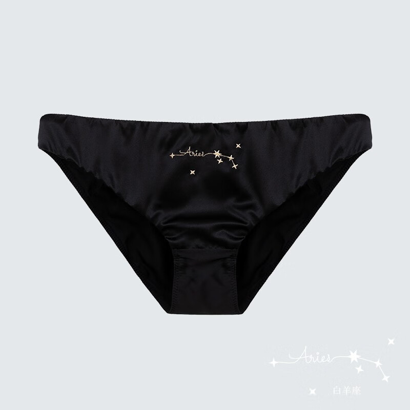 manito /曼尼陀 stellar星座三角裤 女士真丝十二星座内裤 礼物 白羊