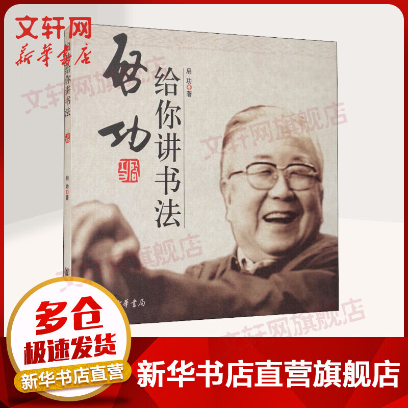 启功给你讲书法 书法入门教程  中华书局