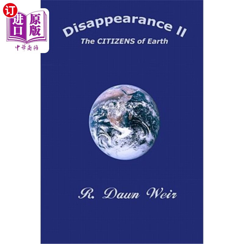 海外直订disappearance ii: the citizens of earth 消失二:地球公民