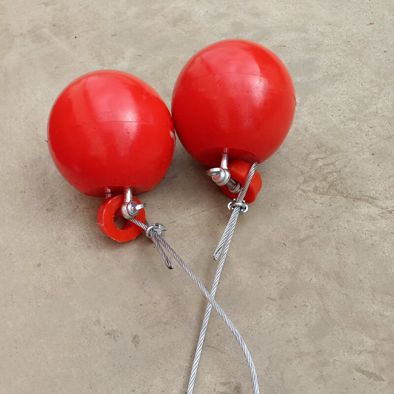 斯柏克振动筛网防堵球聚氨酯橡胶疏通堵塞弹力球带钢绳 10 12 15 18