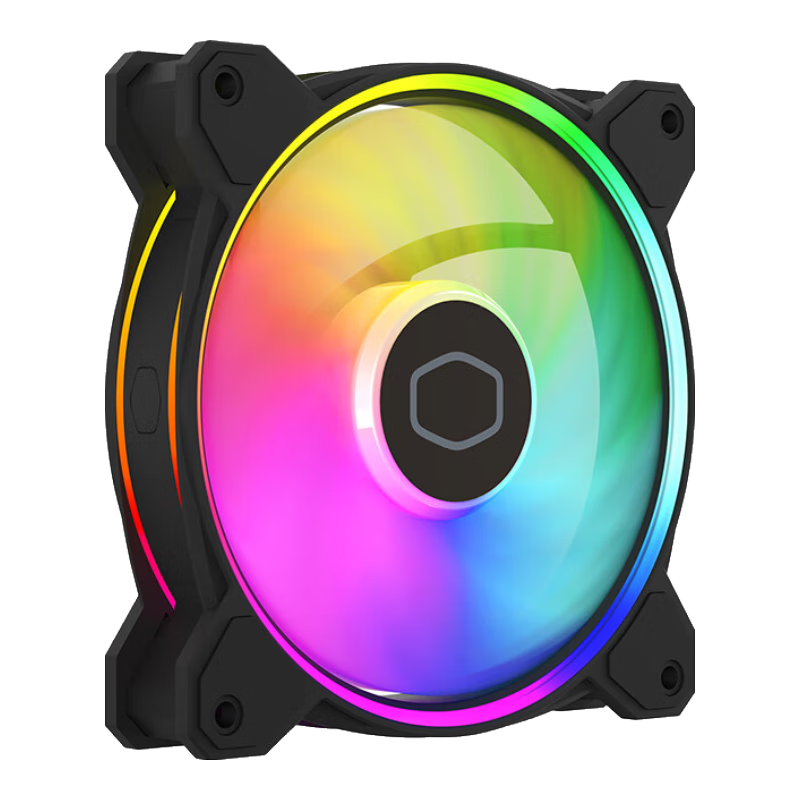 ��������(CoolerMaster)MF120 HALO 2�� ARGB������� �����ͷ���/��ҳ�������/˫��ARGB��Ч/��������