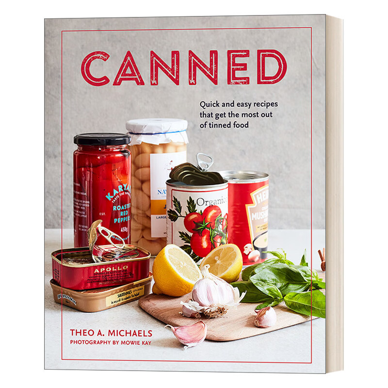 进口原版书 canned 罐头:快速简易食谱 精装 英文版