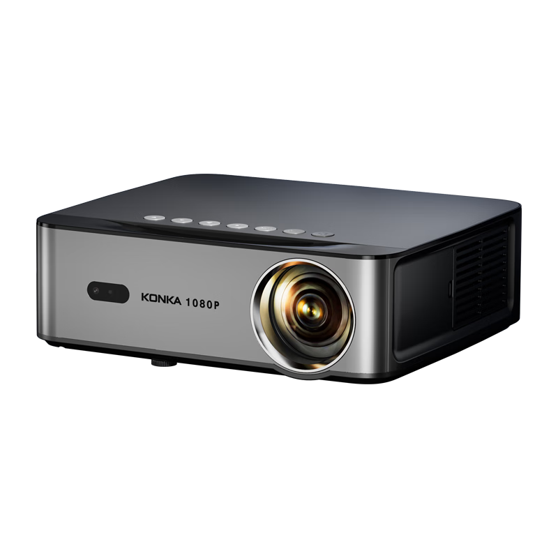 ���ѣ�KONKA��H8Pro ͶӰ�Ǽ��� ��1080P���� ��������ֱͶ  �칫����ͶӰ�� ��֧��+�綯Ļ����װ�� 1754Ԫ