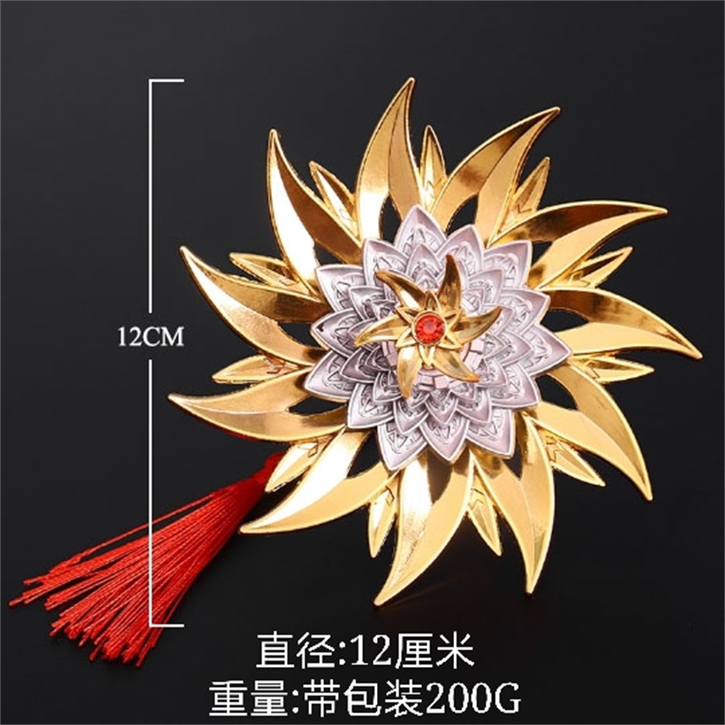 曼影(manying)怒唐莲可发射旋转斗罗大陆玩具唐三暗器大号金属模型男