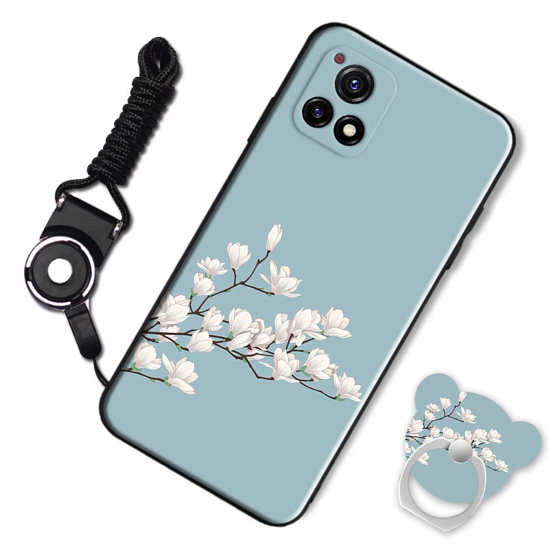 鑫唯乐 vivo y52s 5g手机壳全包边防摔个性v2057a硅胶软壳磨砂vivo iq