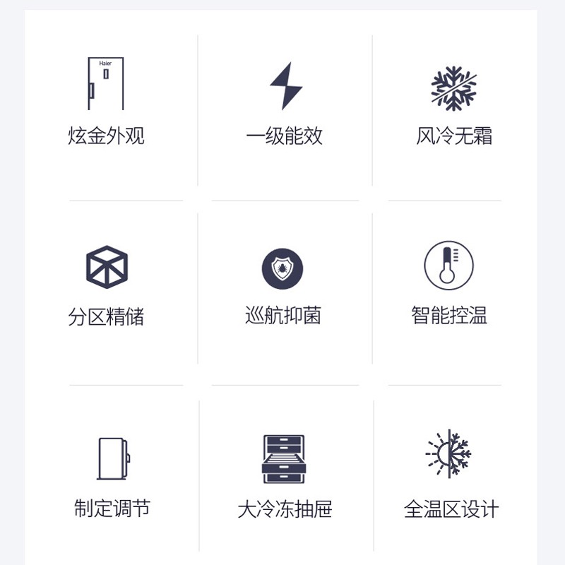 海尔立式冰柜家用 冷藏冷冻保鲜柜单门冰箱风冷无霜母婴母乳储藏冷柜一级节能 BD-191WLY 钣金面板