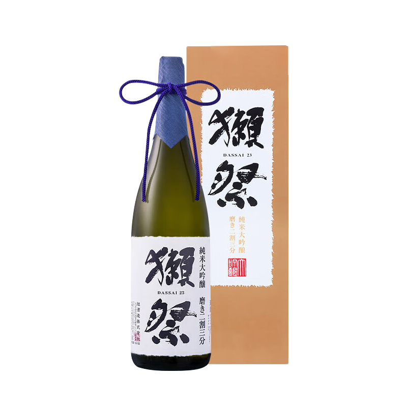 獭祭Dassai 23二割三分1.8L礼盒装 纯米大吟酿日本清酒 原装进口