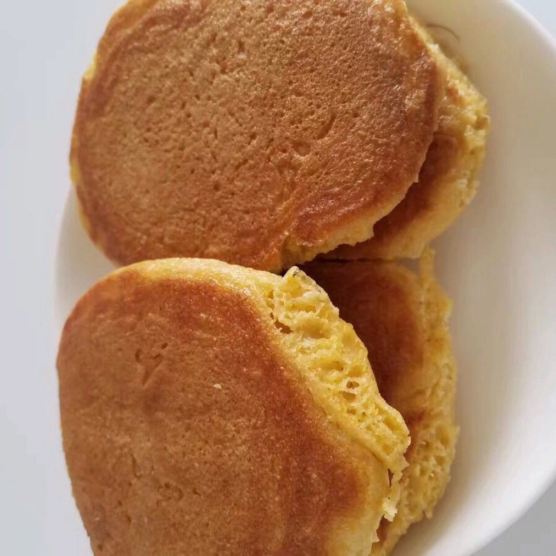饼子杂粮饼粗粮馒头煎饼纯手工窝头锅贴早餐饼 东北纯玉米面大饼子8个