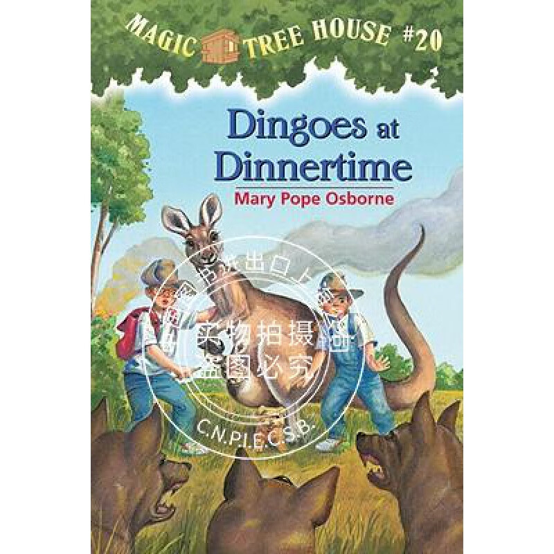 原版 magic tree house: dingoes at dinnertime 神奇树屋20:解除魔咒