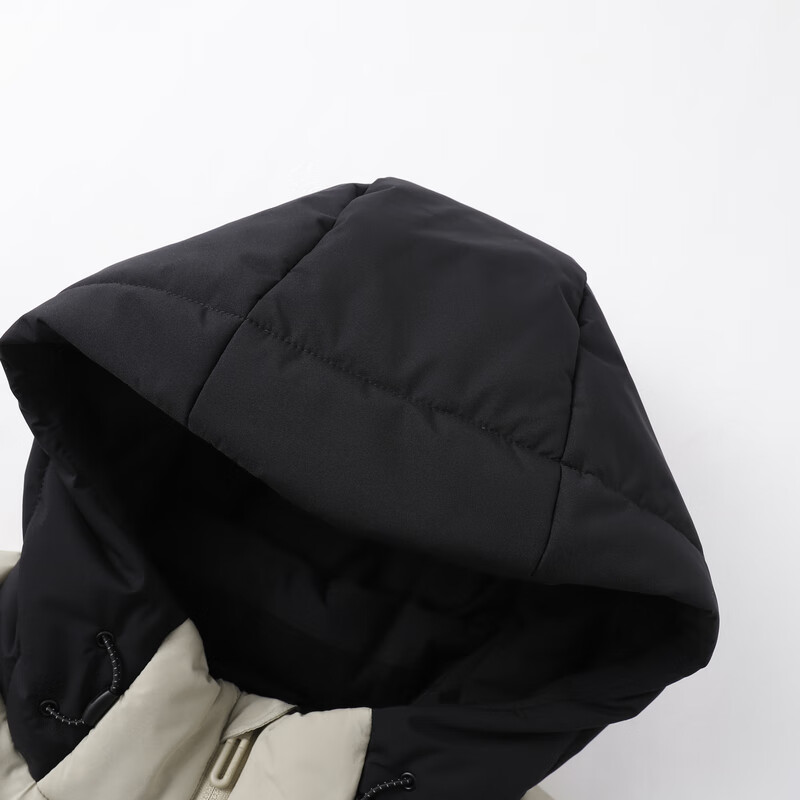 卡尔美(KELME)棉马甲男冬季新款保暖加厚连帽背心 通勤运动综训棉服外套 灰麦色 3XL